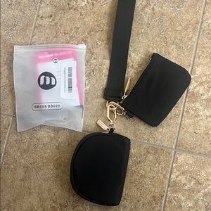 Black Key & Card Holder Set